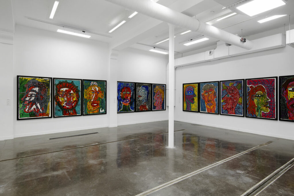 LABYRINTHE DE TÊTES – Exposition de Robert Combas – Combas.com