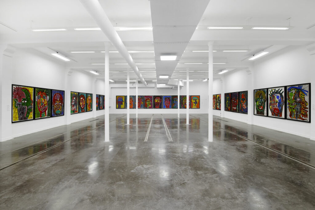 LABYRINTHE DE TÊTES – Exposition de Robert Combas – Combas.com