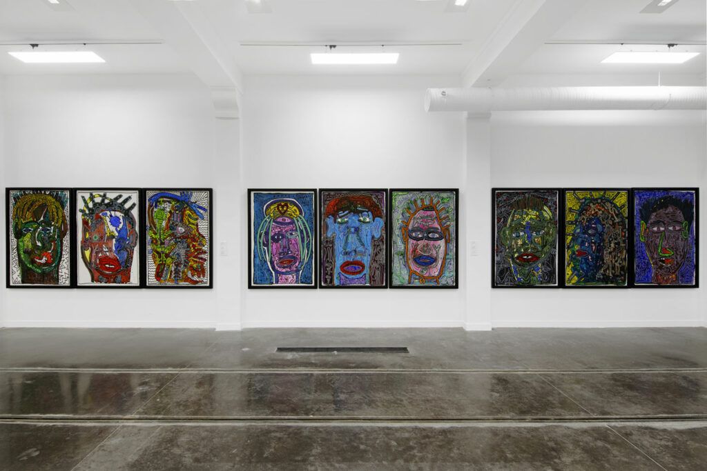 LABYRINTHE DE TÊTES – Exposition de Robert Combas – Combas.com