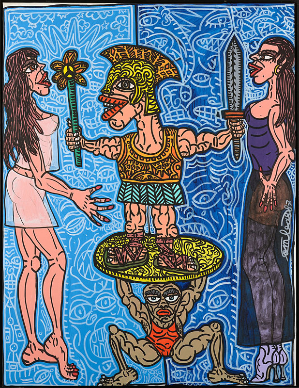 Robert combas Les années 80-90 Robert Combas. Les années 80-90 - DessinOriginal.com