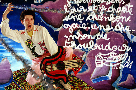 1984 Robert Combas troubadour de l’espace