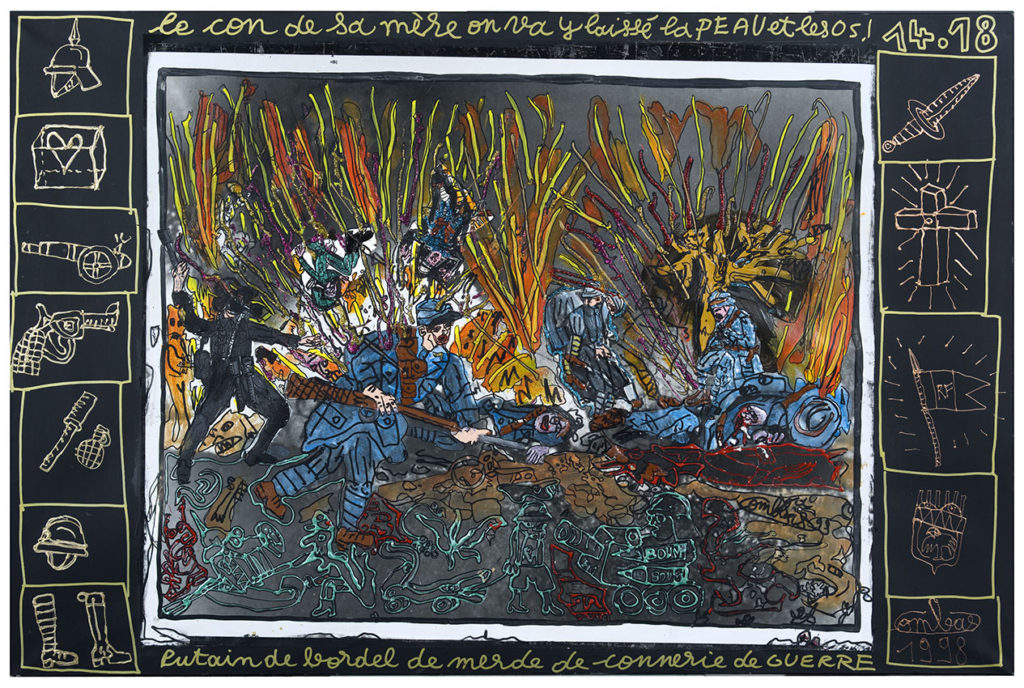 Robert Combas – LA GRANDE GUERRE – Combas.com